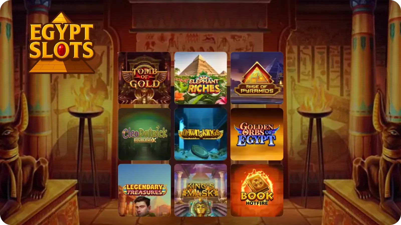 Egypt Slots Progressive Slots